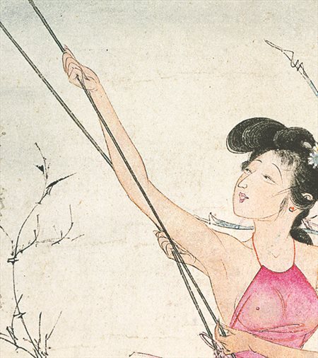 阳西-胡也佛的仕女画和最知名的金瓶梅秘戏图